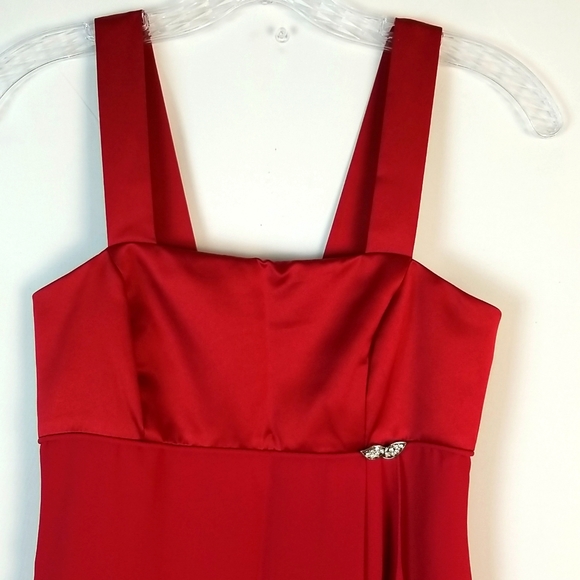 EUC Alfred Angelo Red Evening Gown - Picture 2 of 10